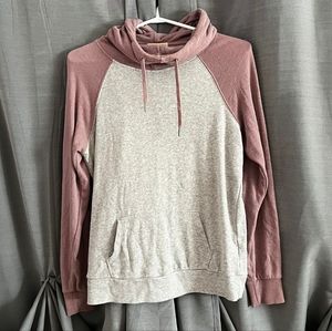 Garage Pink & Grey Hoodie S